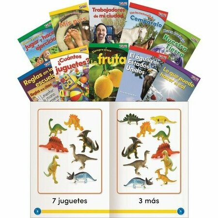 SHELL EDUCATION TEACHER CREATED MATERIALS TIME for Kids Set 2, Spanish, 5-1/4inWx7-3/4inH, Multi, 10PK SHL25855